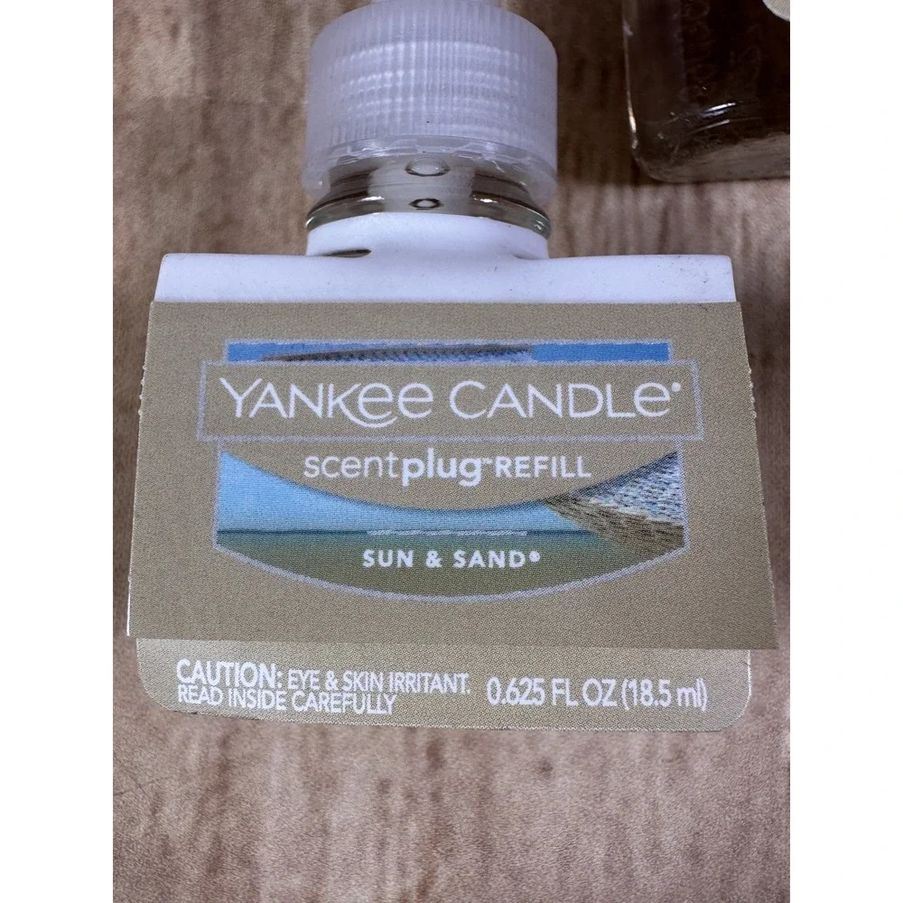 5 Yankee Candle ScentPlug SUN SAND Scent Plug In Fragrance Refill